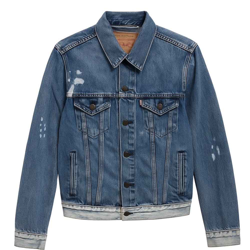 Levis Men's Trucker Jean Jacket Blue BAEZ NWT